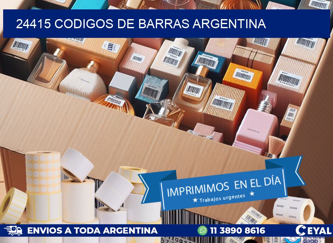 24415 CODIGOS DE BARRAS ARGENTINA