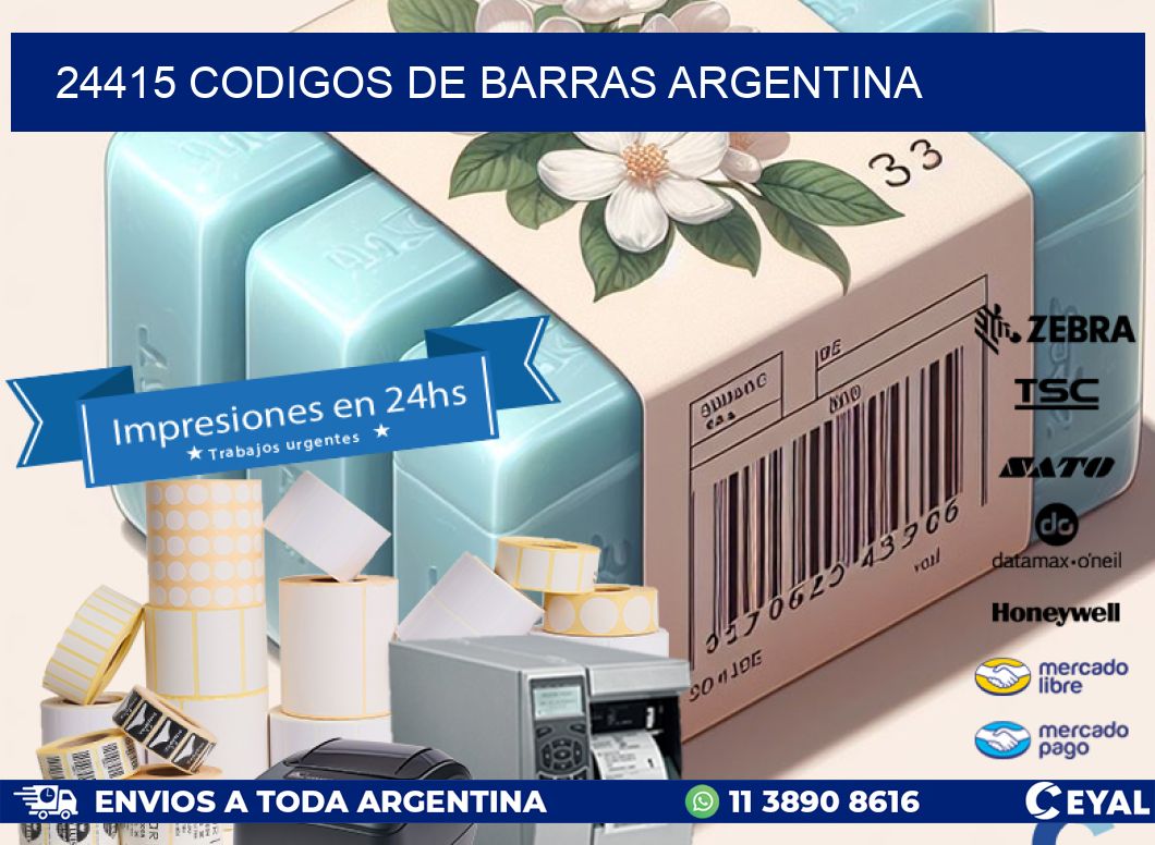 24415 CODIGOS DE BARRAS ARGENTINA