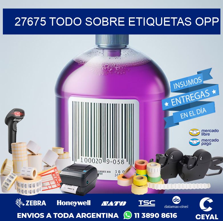 27675 TODO SOBRE ETIQUETAS OPP