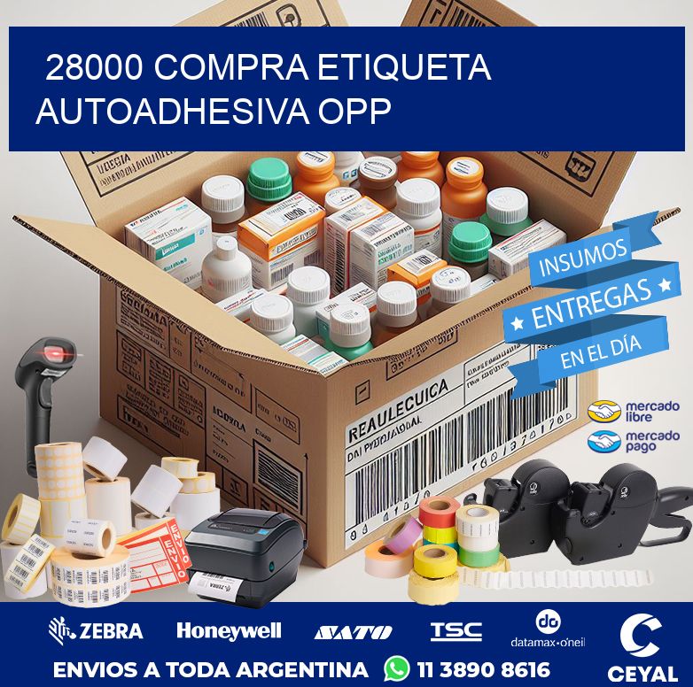 28000 COMPRA ETIQUETA AUTOADHESIVA OPP