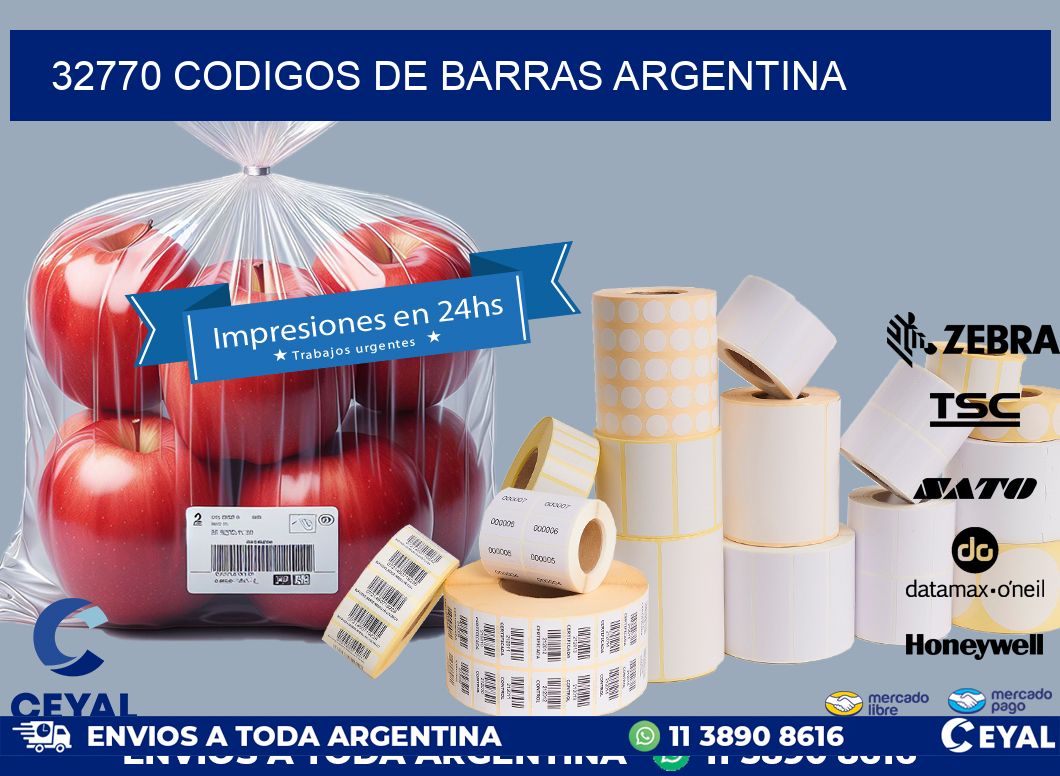 32770 CODIGOS DE BARRAS ARGENTINA