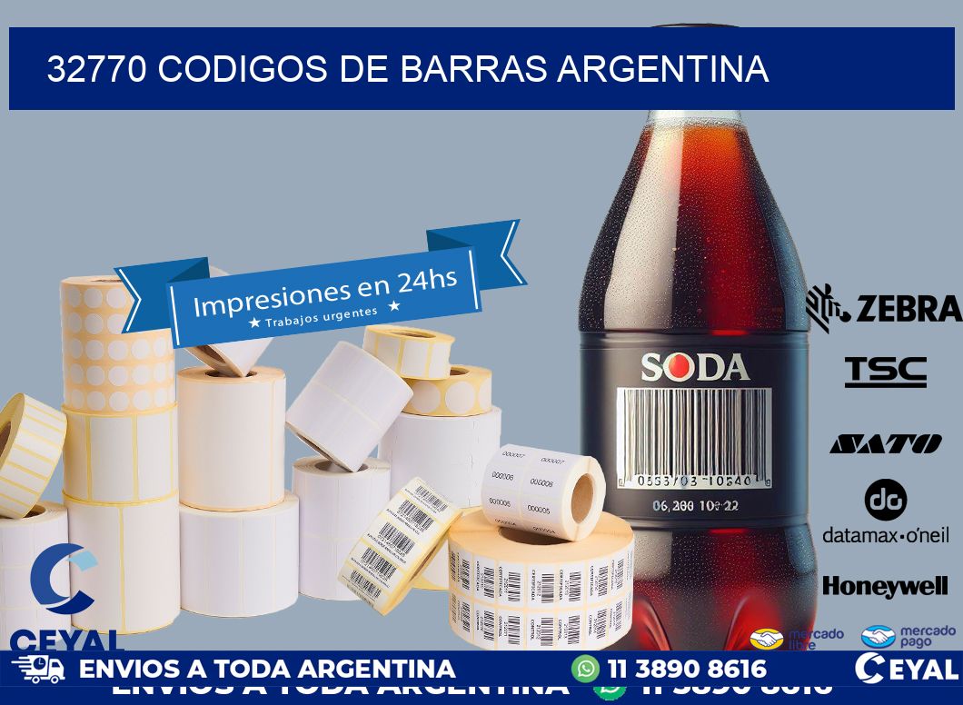 32770 CODIGOS DE BARRAS ARGENTINA