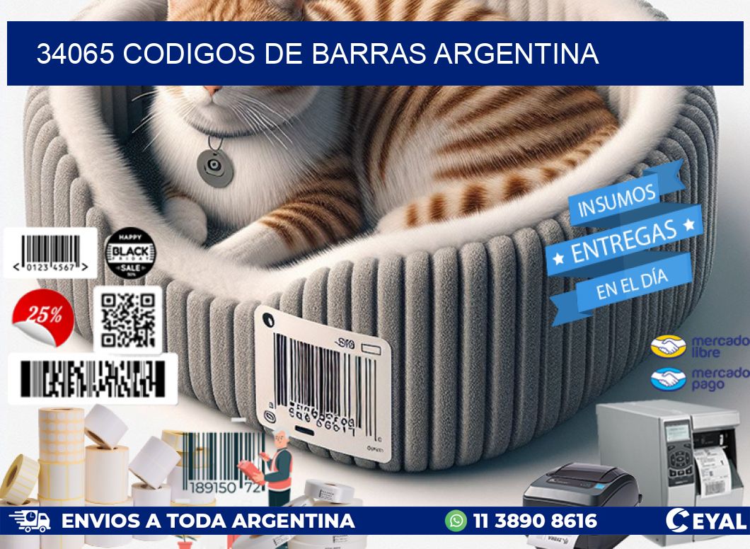34065 CODIGOS DE BARRAS ARGENTINA