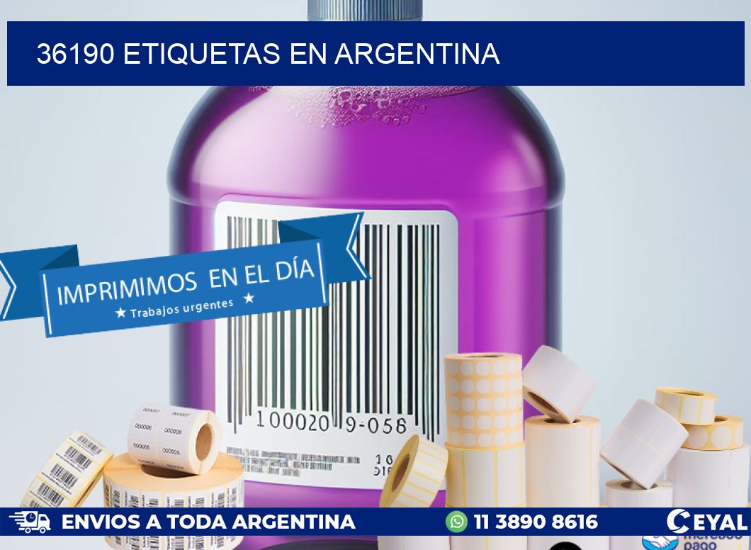 36190 etiquetas en argentina