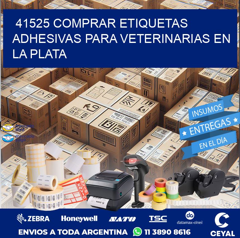 41525 COMPRAR ETIQUETAS ADHESIVAS PARA VETERINARIAS EN LA PLATA