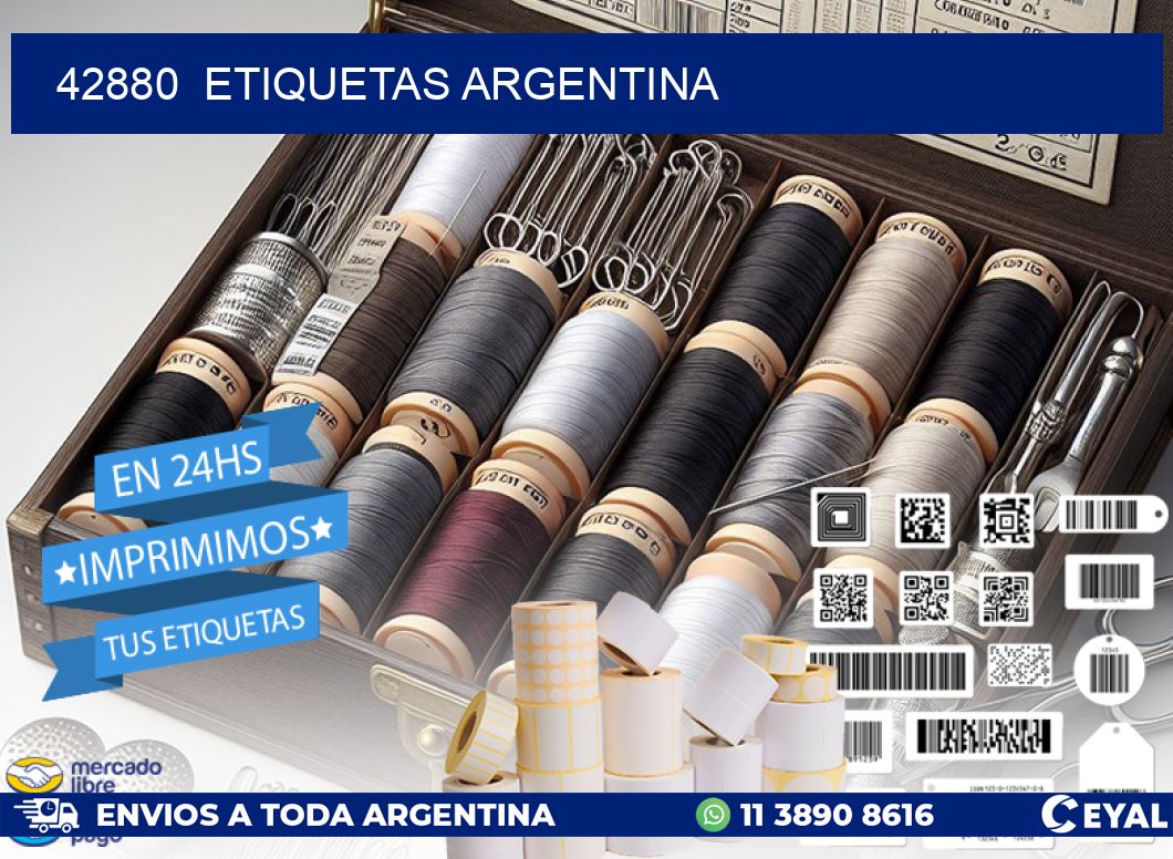 42880 etiquetas argentina