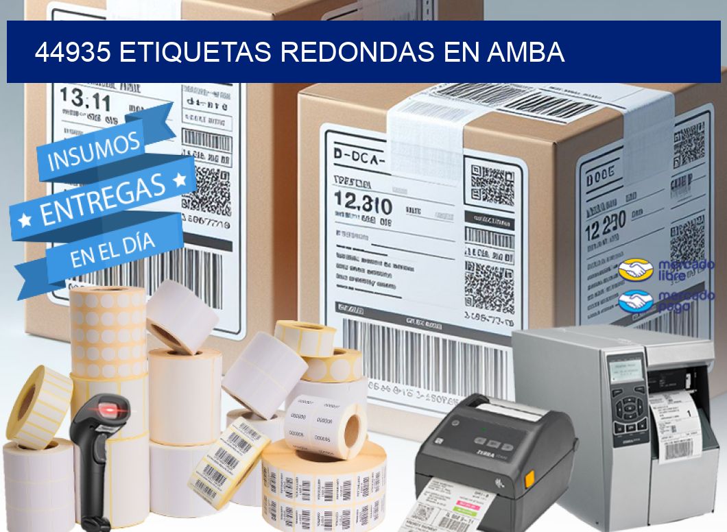 44935 ETIQUETAS REDONDAS EN AMBA