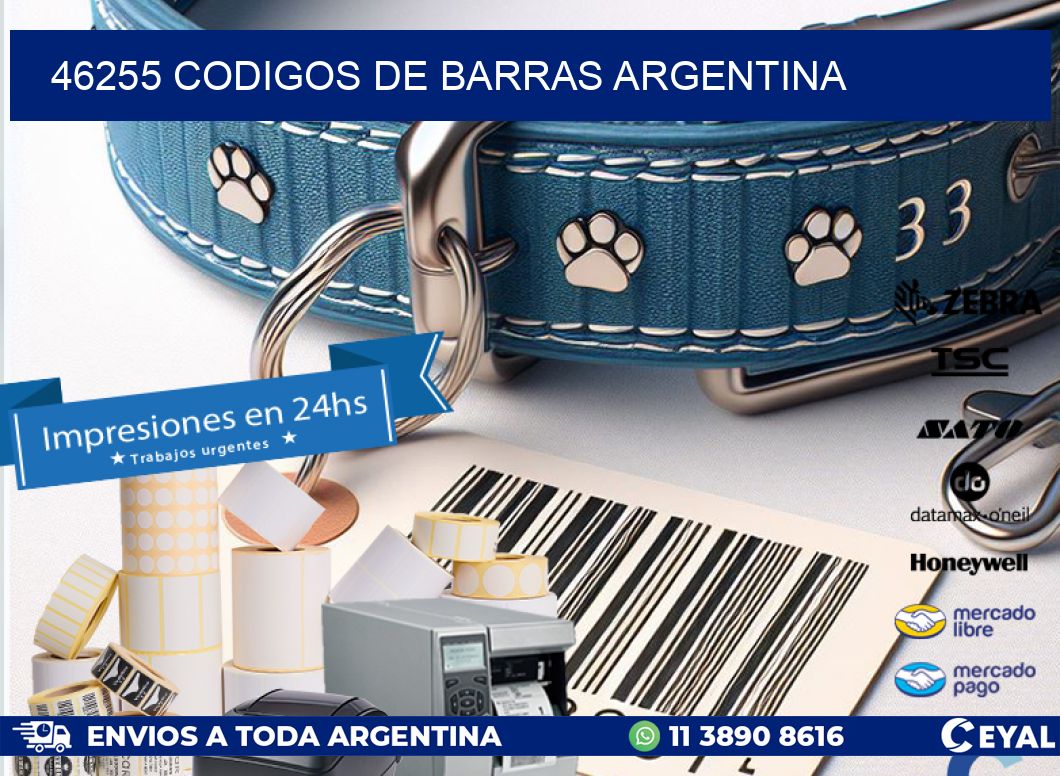46255 CODIGOS DE BARRAS ARGENTINA