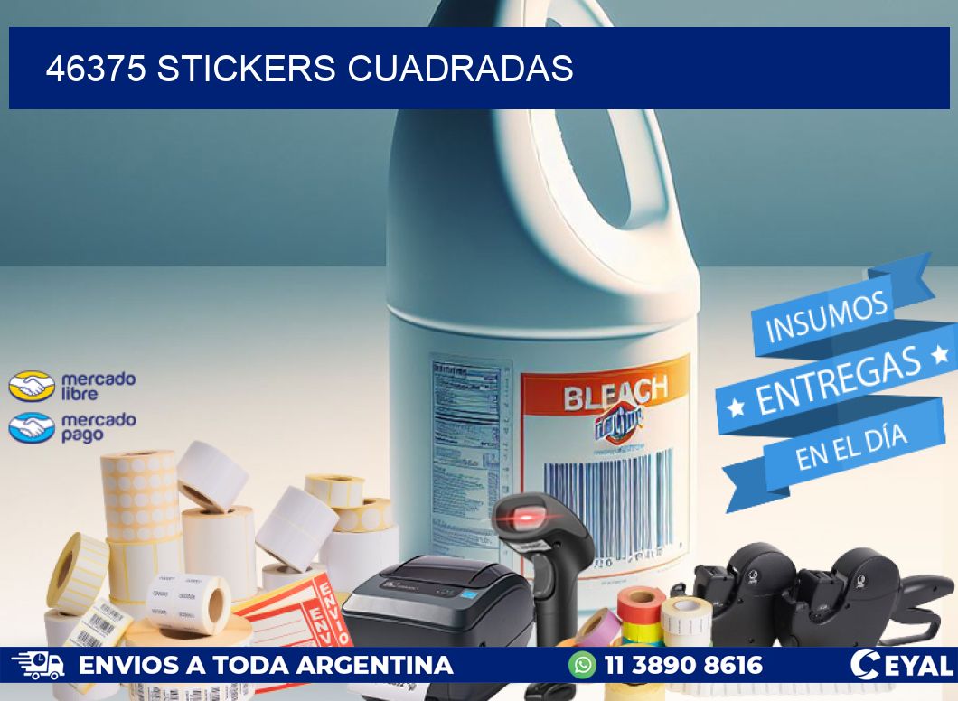 46375 Stickers cuadradas