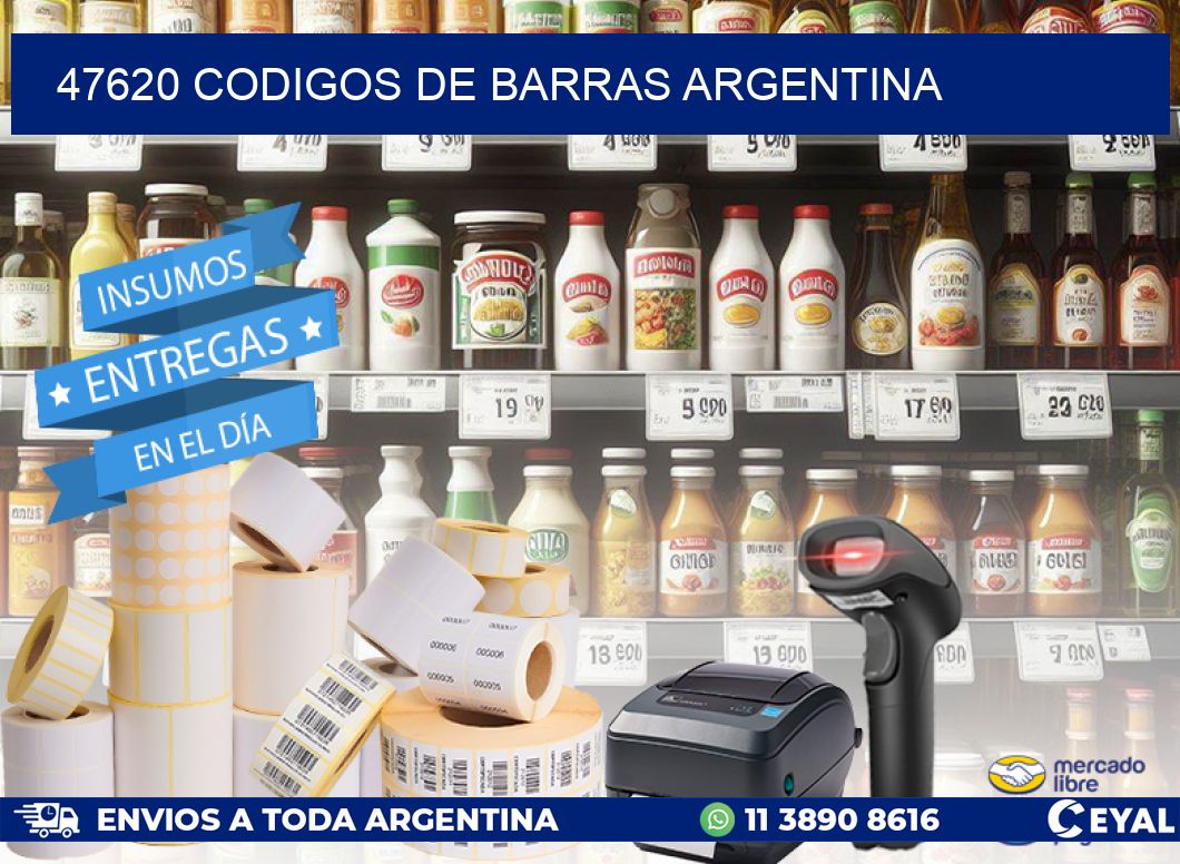 47620 CODIGOS DE BARRAS ARGENTINA