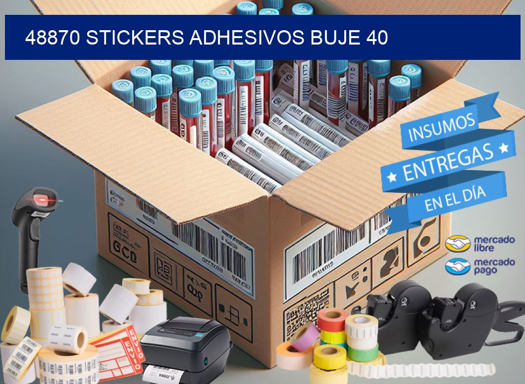 48870 STICKERS ADHESIVOS BUJE 40