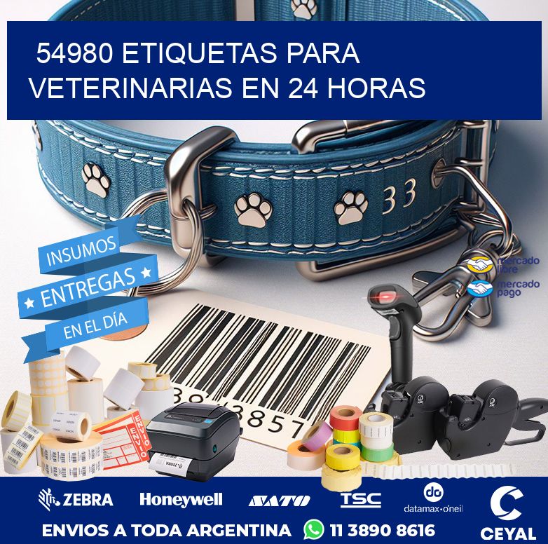 54980 ETIQUETAS PARA VETERINARIAS EN 24 HORAS