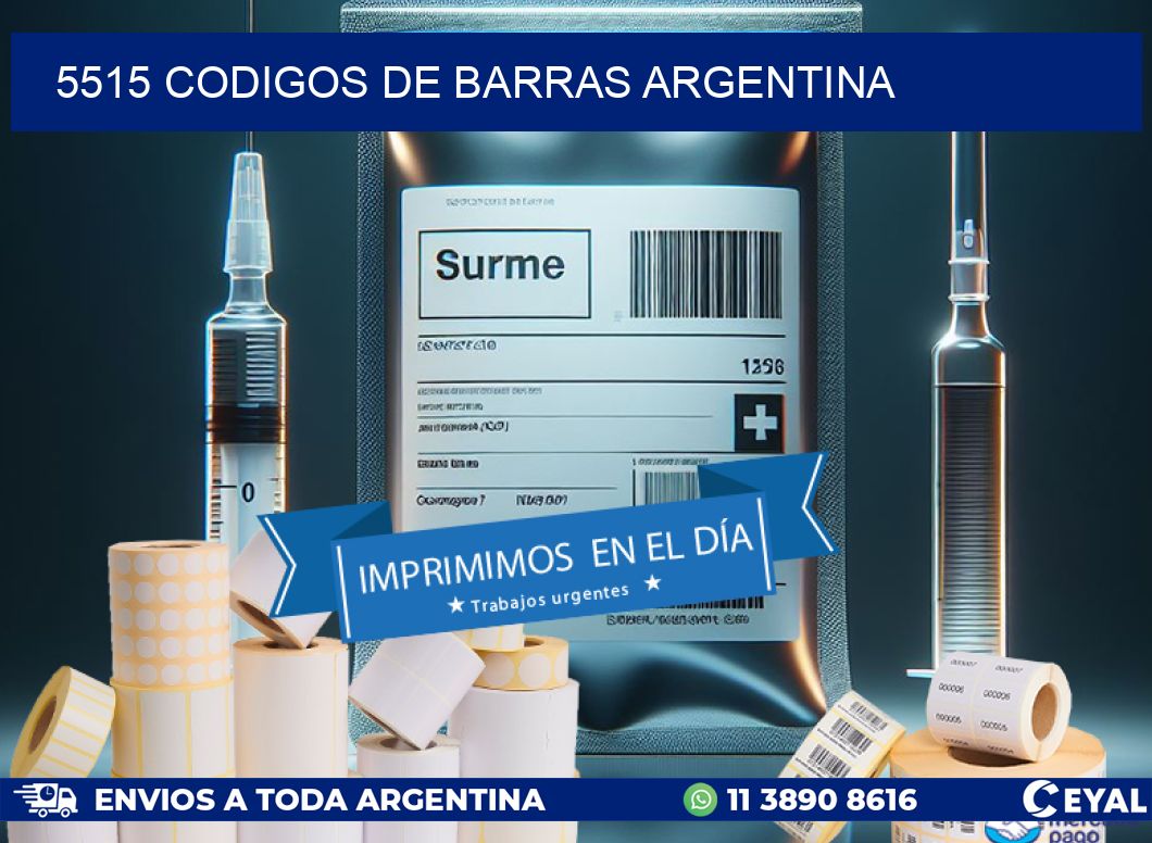 5515 CODIGOS DE BARRAS ARGENTINA