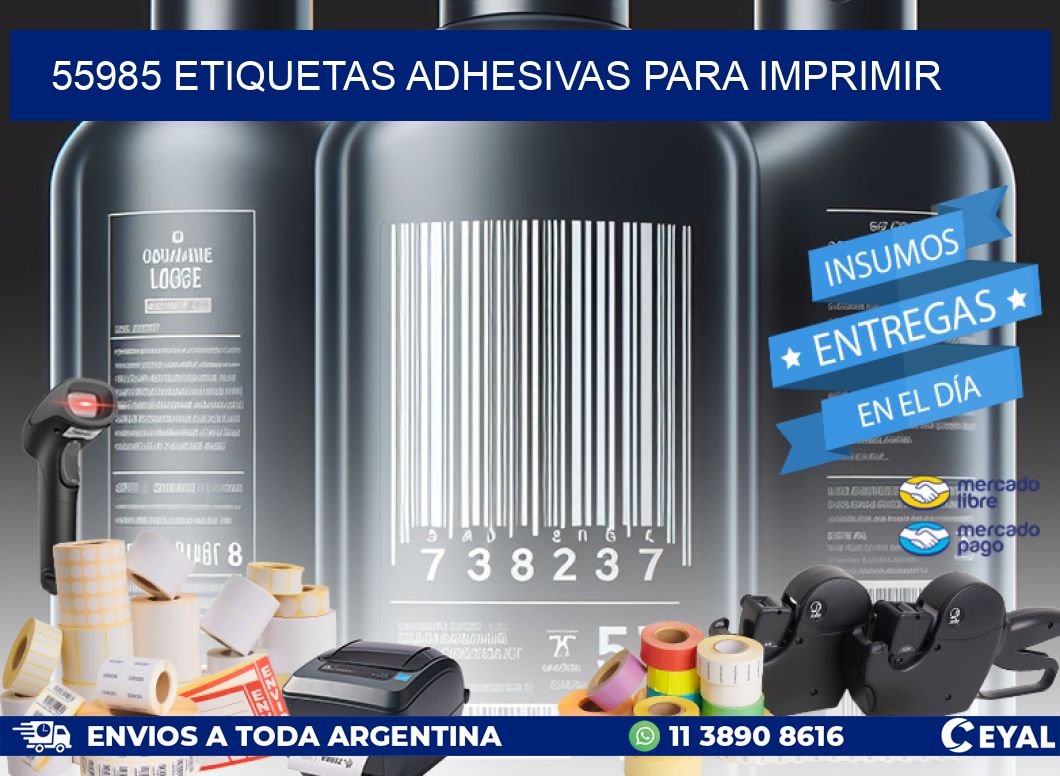 55985 Etiquetas adhesivas para imprimir