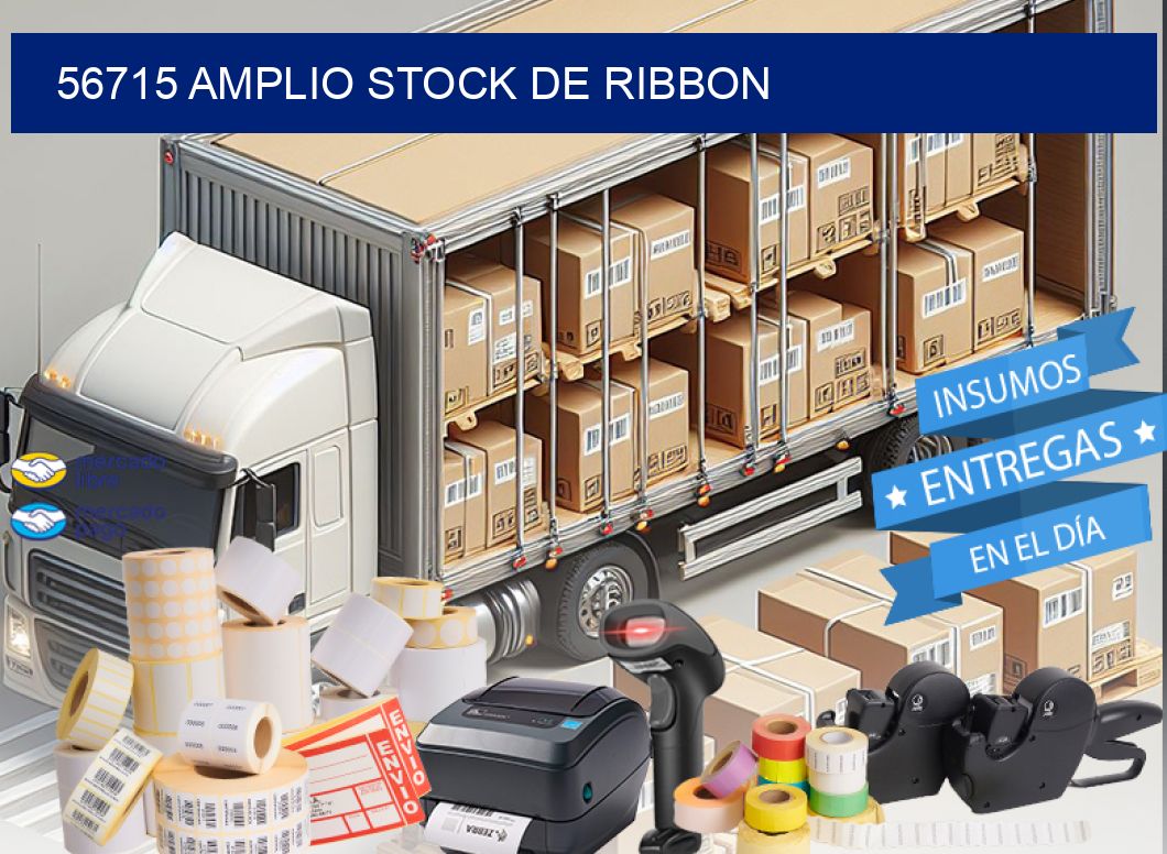 56715 AMPLIO STOCK DE RIBBON