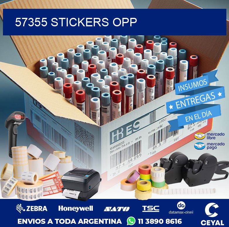 57355 STICKERS OPP