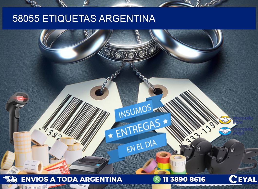 58055 ETIQUETAS ARGENTINA