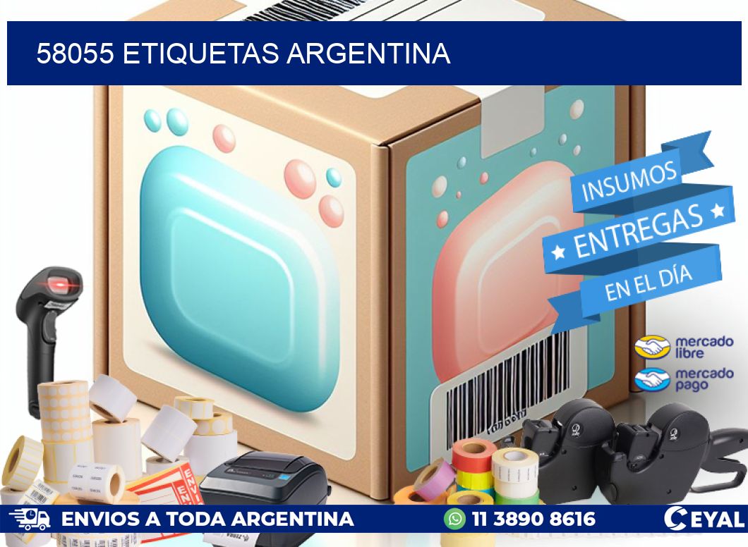 58055 ETIQUETAS ARGENTINA