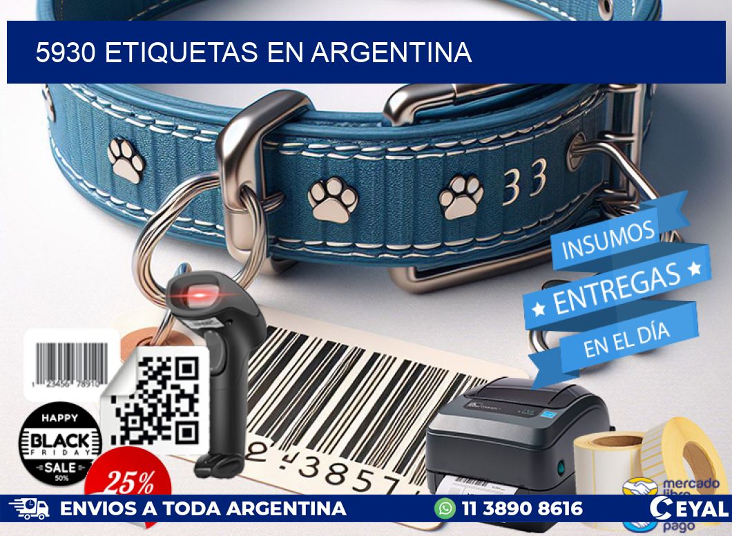5930 etiquetas en argentina