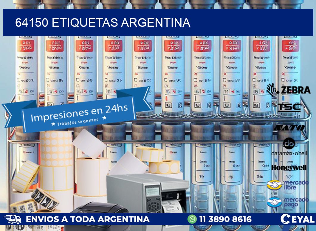 64150 ETIQUETAS ARGENTINA