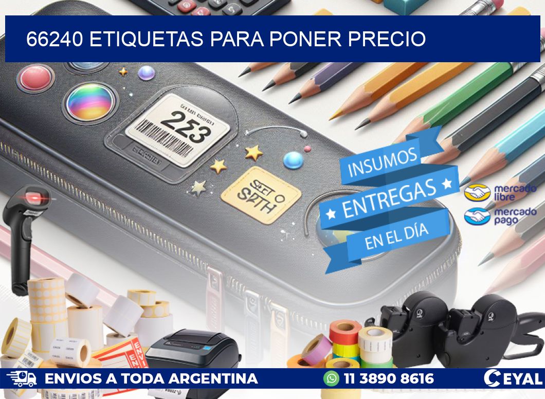 66240 etiquetas para poner precio