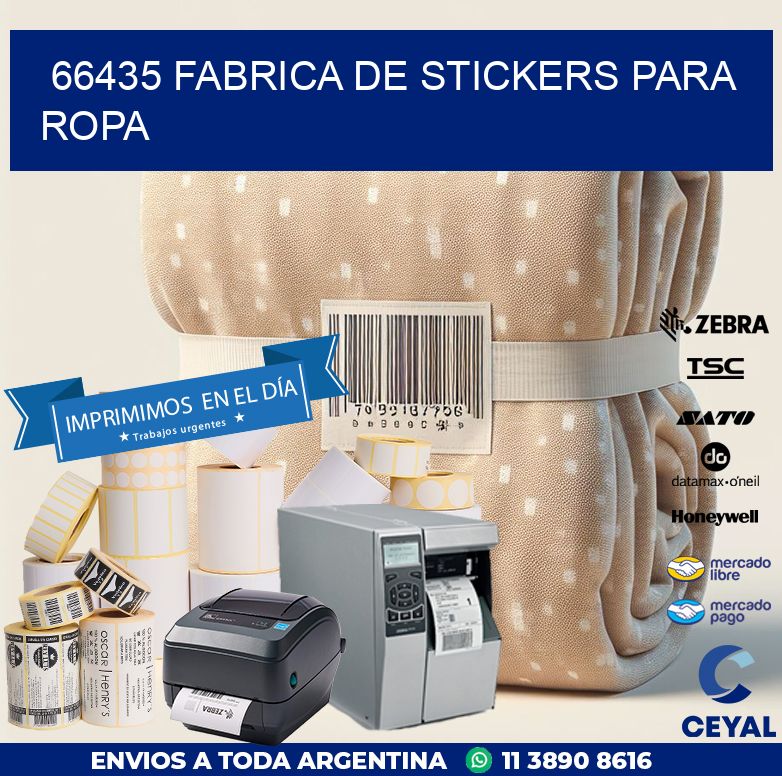 66435 FABRICA DE STICKERS PARA ROPA
