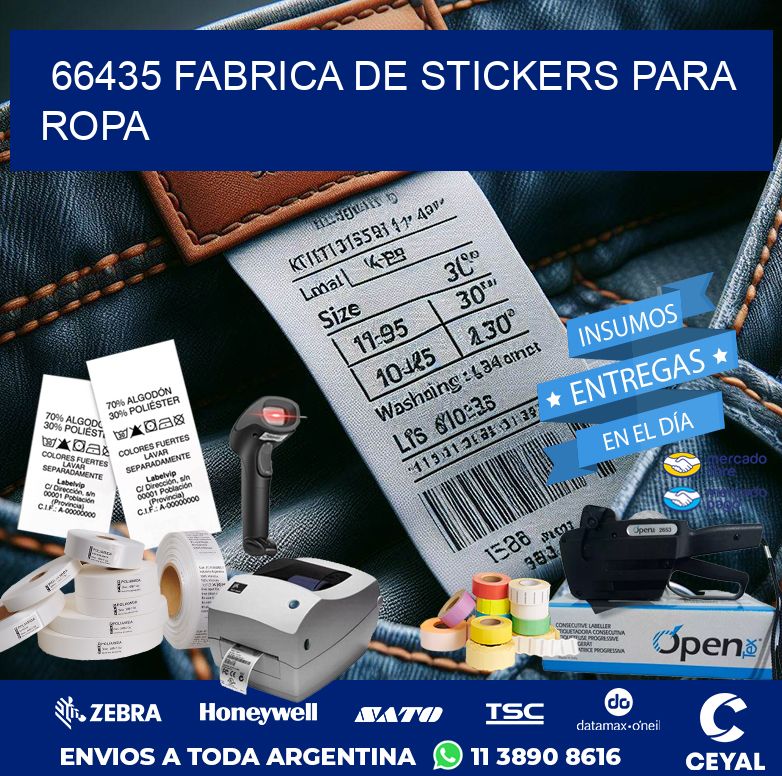 66435 FABRICA DE STICKERS PARA ROPA