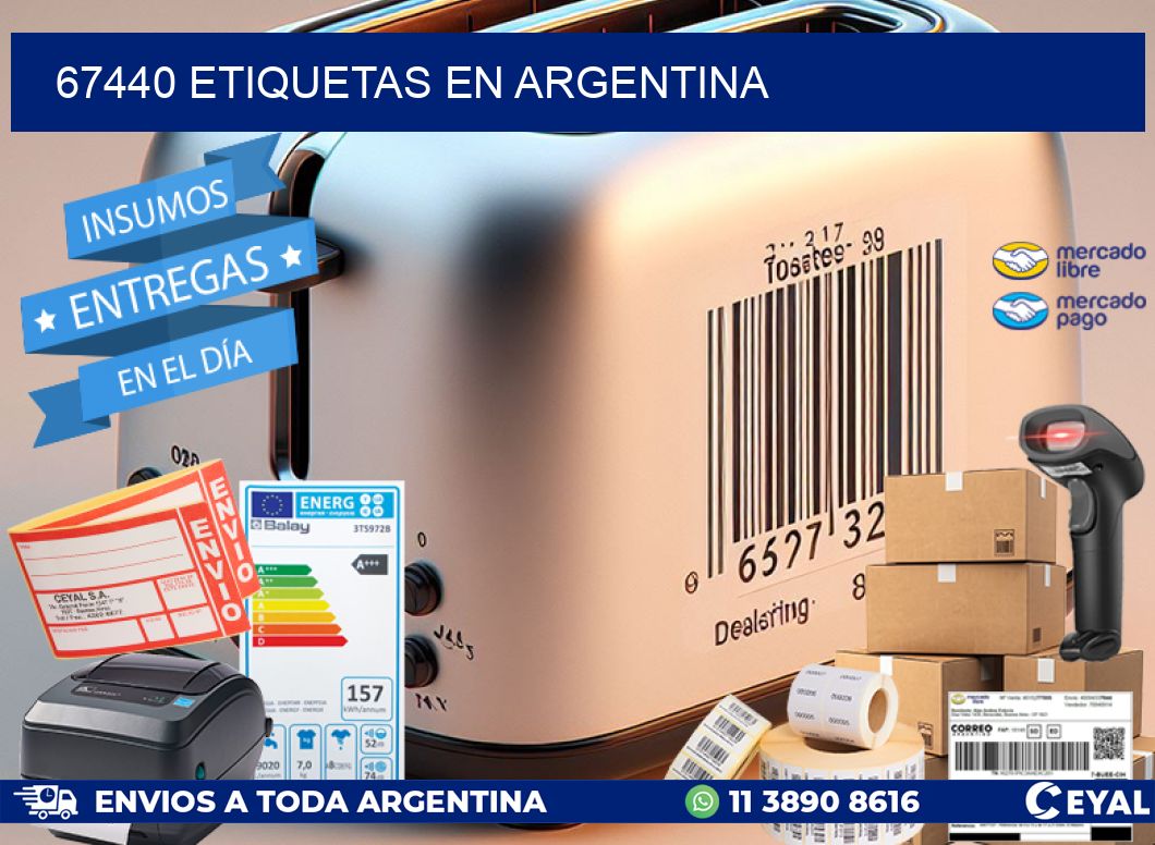 67440 etiquetas en argentina
