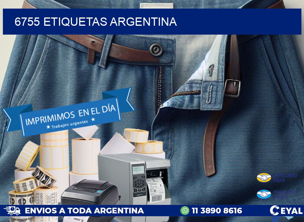 6755 ETIQUETAS ARGENTINA