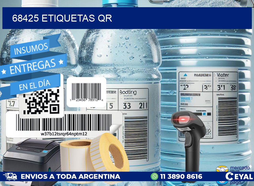 68425 etiquetas qr