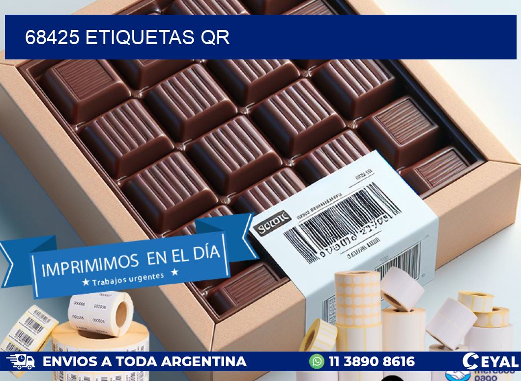 68425 etiquetas qr