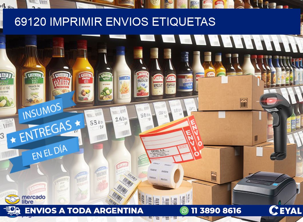 69120 imprimir envios etiquetas