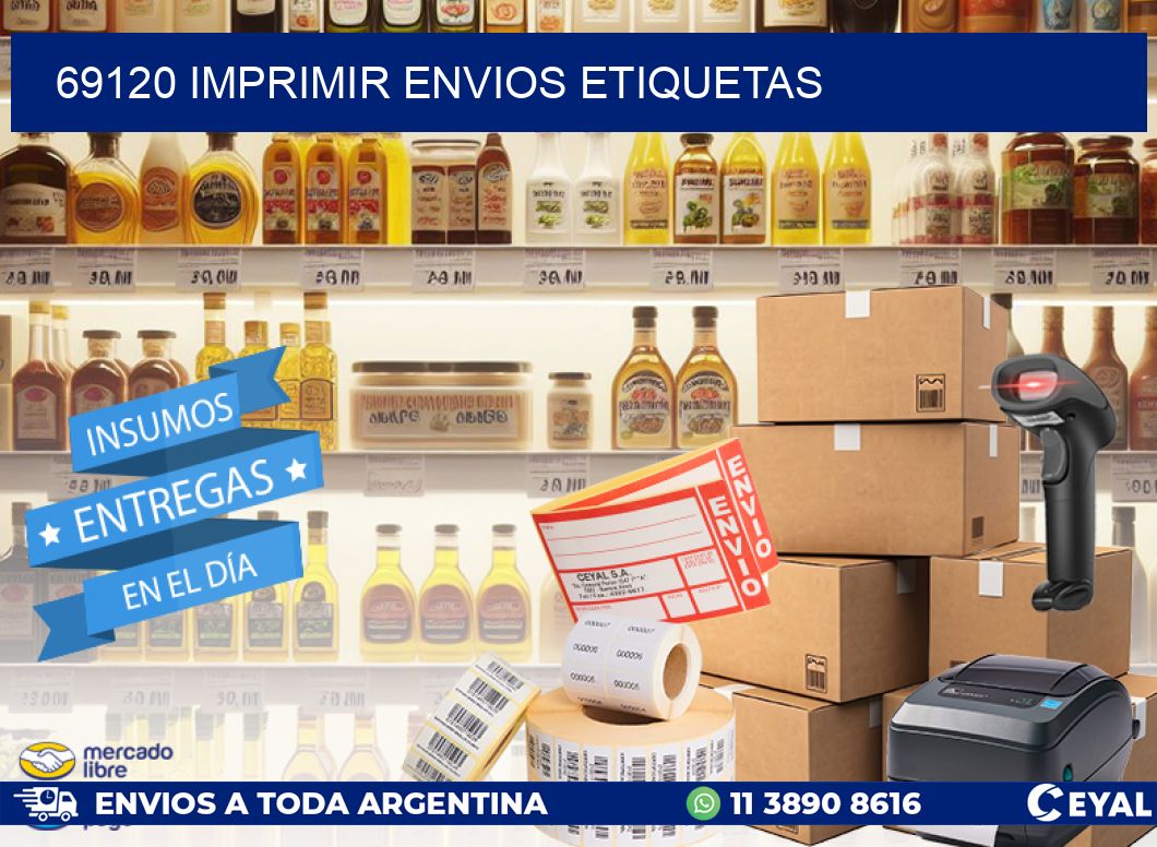 69120 imprimir envios etiquetas