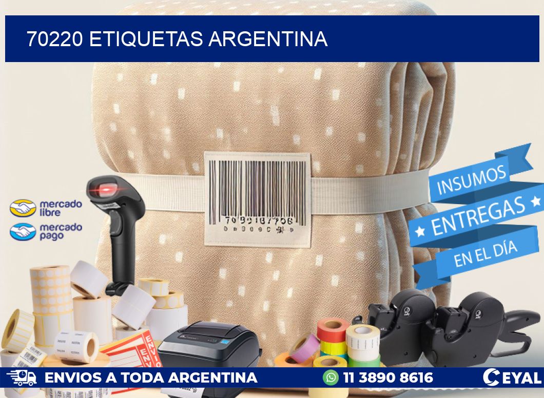 70220 ETIQUETAS ARGENTINA