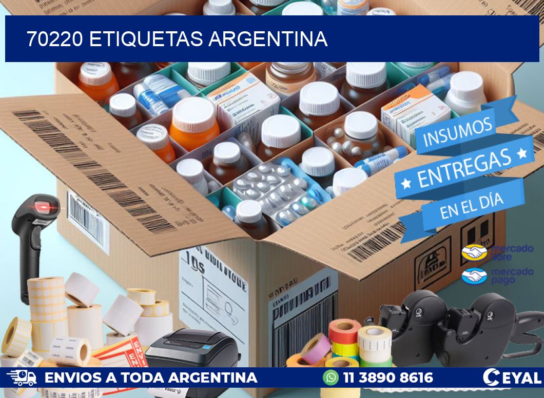 70220 ETIQUETAS ARGENTINA