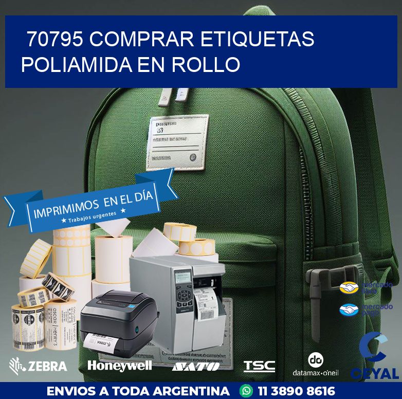 70795 COMPRAR ETIQUETAS POLIAMIDA EN ROLLO