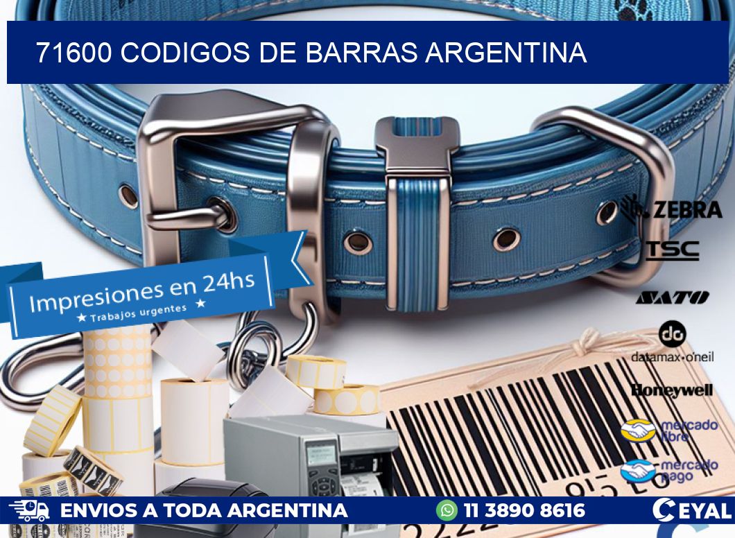 71600 CODIGOS DE BARRAS ARGENTINA