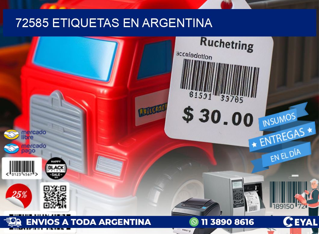 72585 etiquetas en argentina