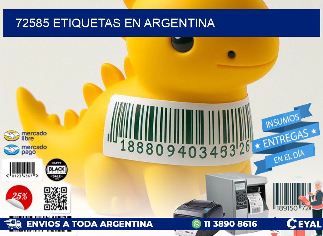 72585 etiquetas en argentina