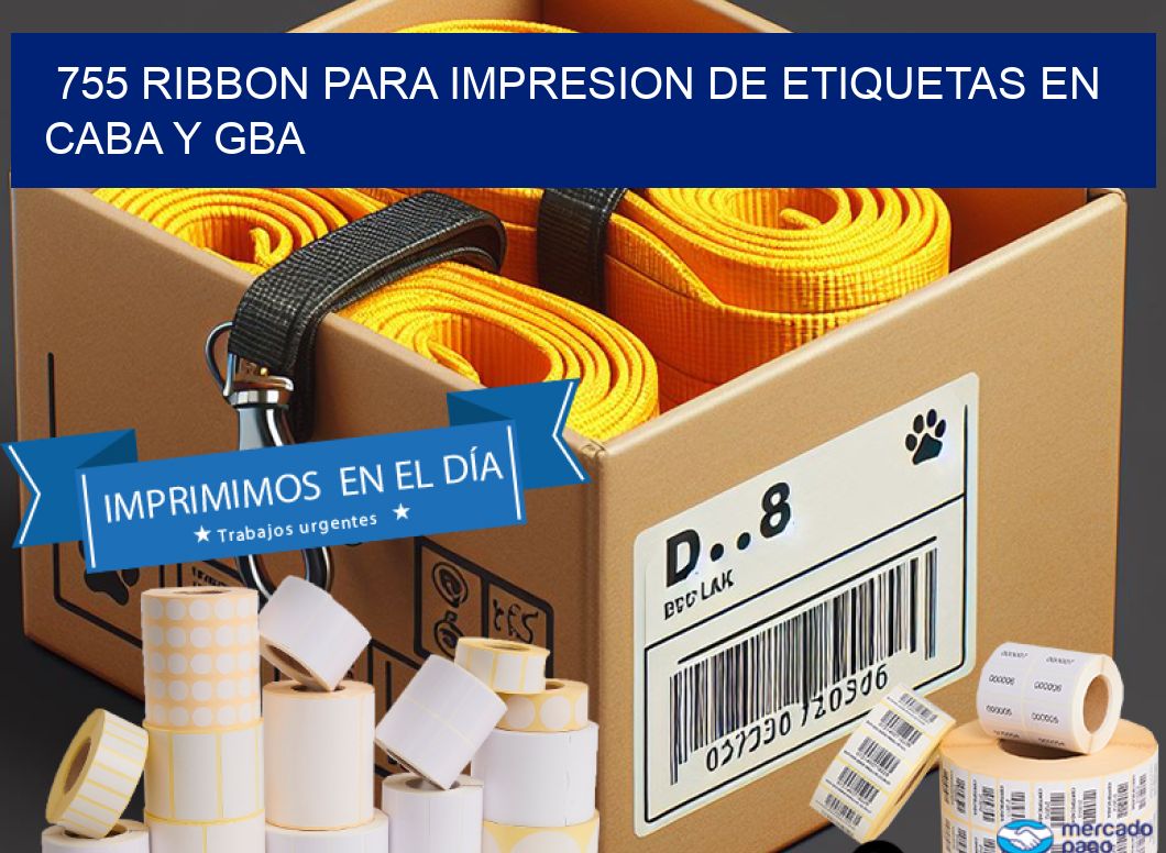 755 RIBBON PARA IMPRESION DE ETIQUETAS EN CABA Y GBA