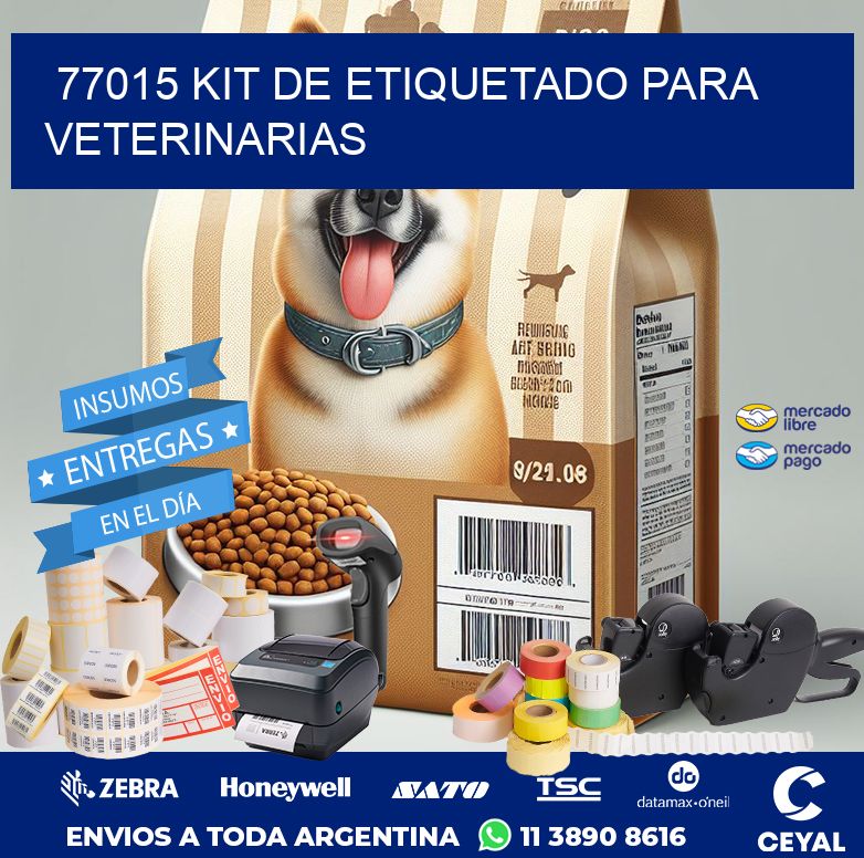 77015 KIT DE ETIQUETADO PARA VETERINARIAS