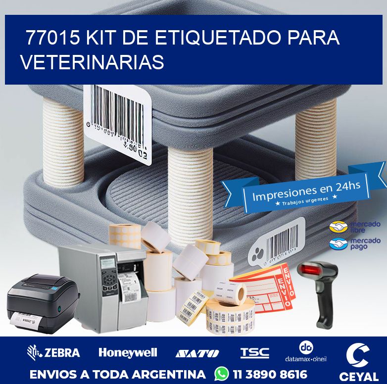 77015 KIT DE ETIQUETADO PARA VETERINARIAS