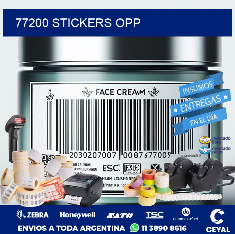 77200 STICKERS OPP