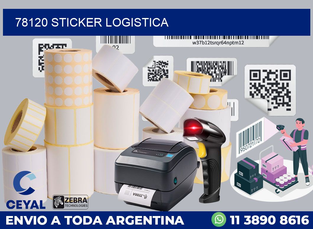 78120 STICKER LOGISTICA