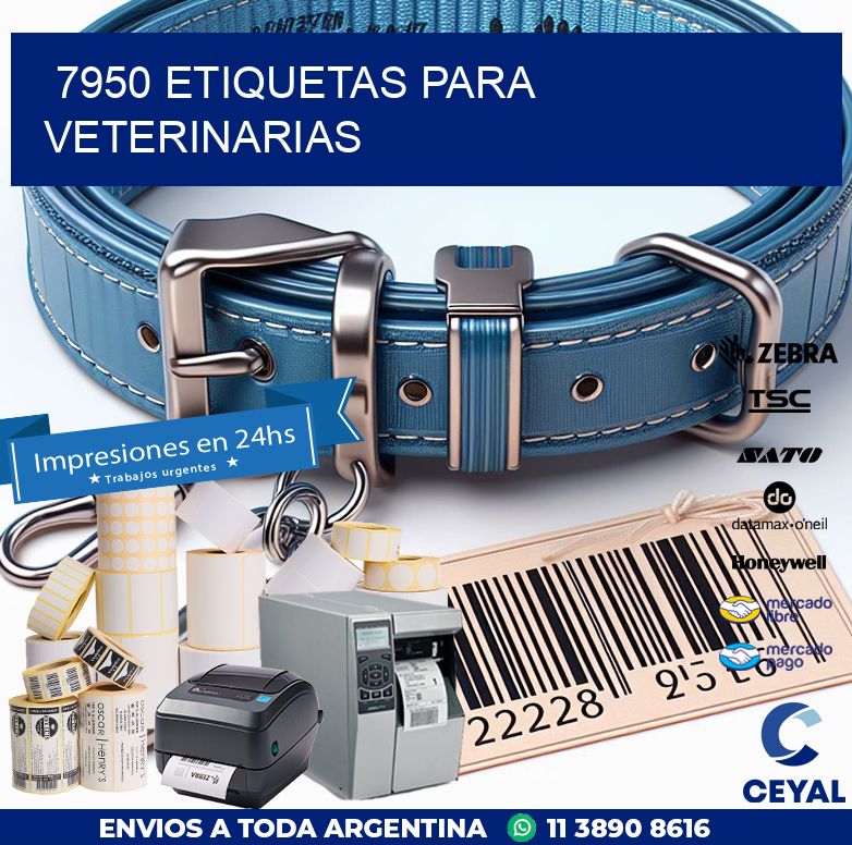 7950 ETIQUETAS PARA VETERINARIAS