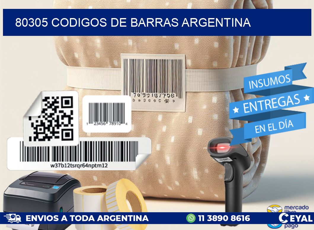 80305 CODIGOS DE BARRAS ARGENTINA