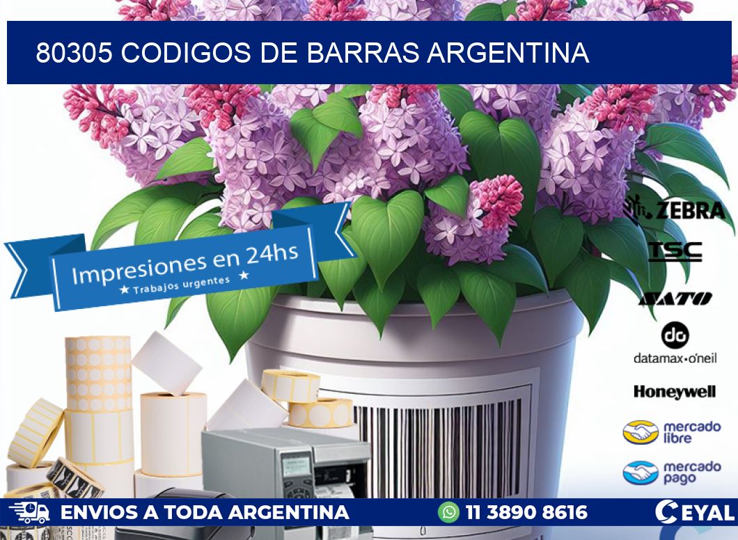 80305 CODIGOS DE BARRAS ARGENTINA