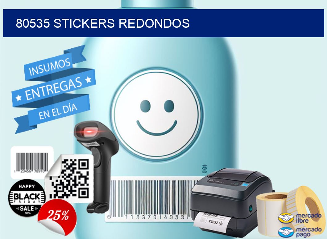 80535 STICKERS REDONDOS