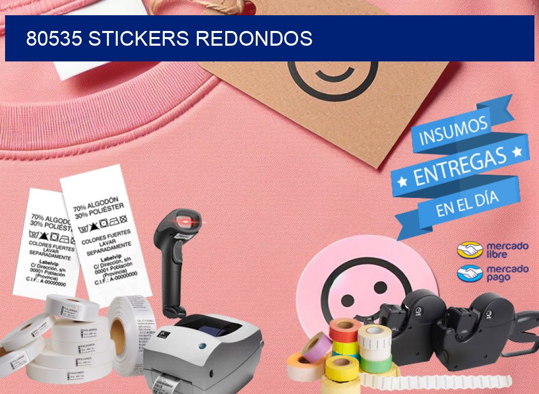 80535 STICKERS REDONDOS