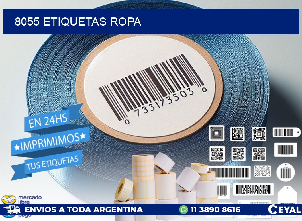8055 ETIQUETAS ROPA